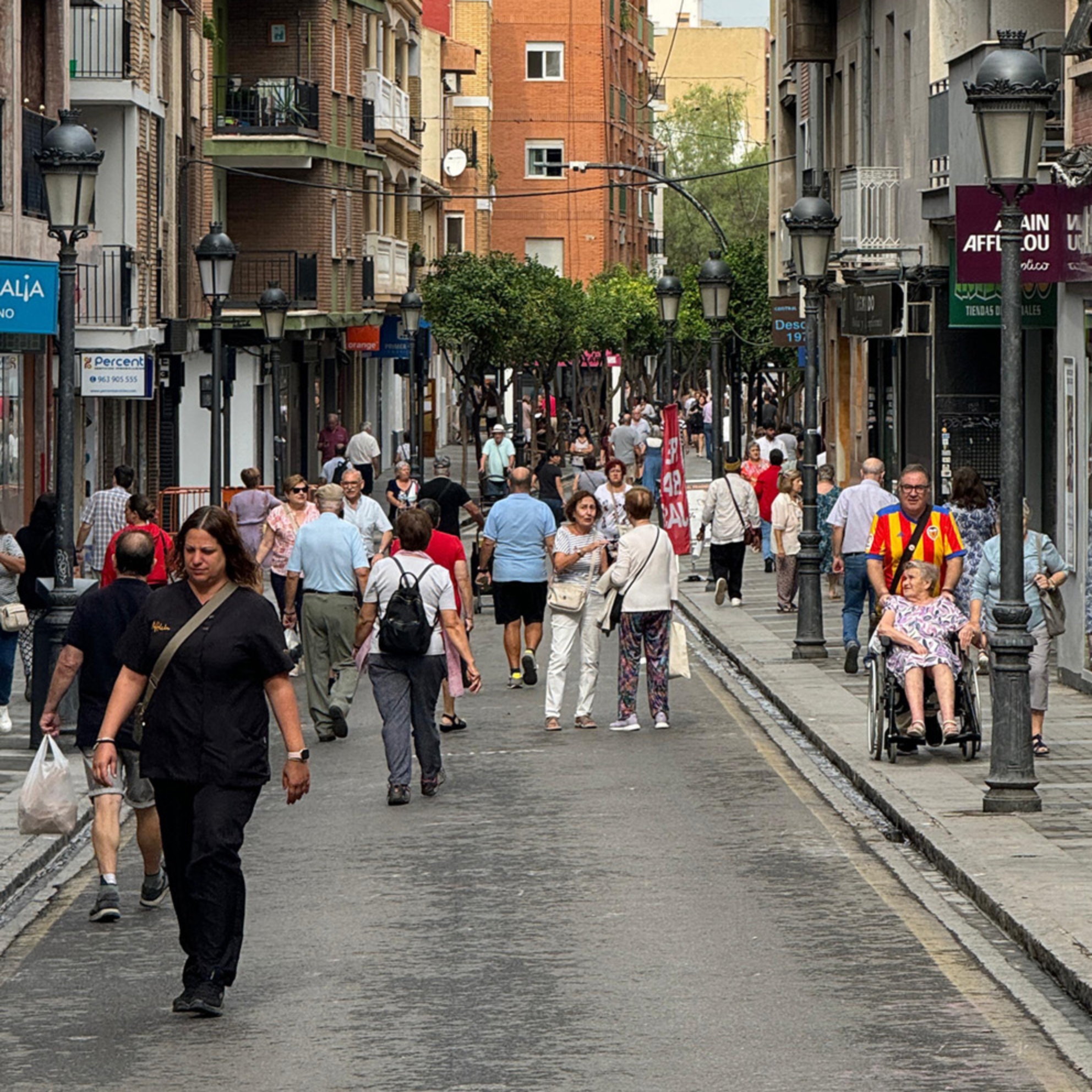 EJE PEATONAL DE PATERNA